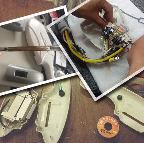 Thăm khám sửa chữa thiết bị tại Spa